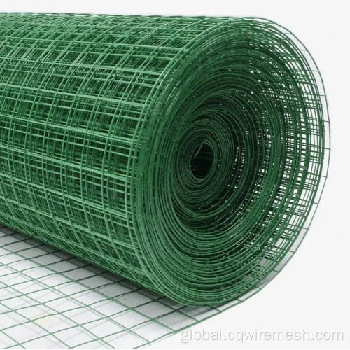 Pvc Coated Hexagonal Wire Mesh Green PVC Coated Wire Netting Roll Factory